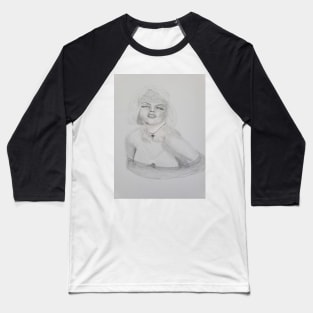 Classic beauty Marilyn by tabitha kremesec Baseball T-Shirt